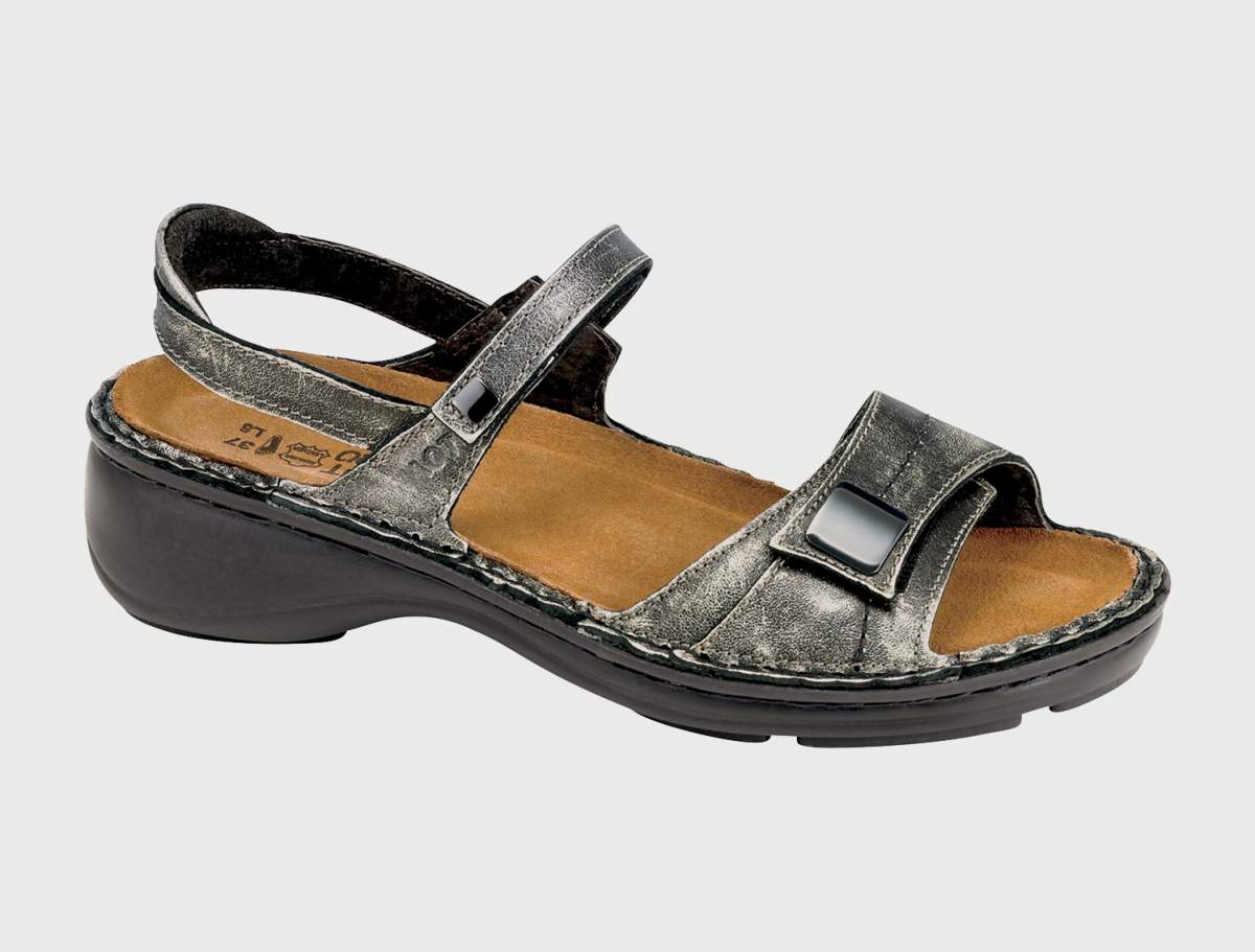 Papaya Metal Leather Happy Soles Footwear